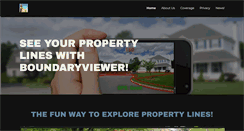Desktop Screenshot of boundaryviewer.com